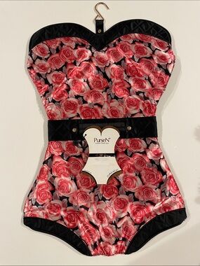 PurseN Rose Floral Lingerie Travel Bag - NWT